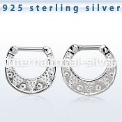 vsepf16 straight barbells silver 925 septum