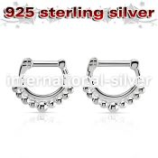vsepn14 straight barbells silver 925 septum
