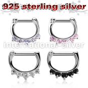 vsepq14 straight barbells silver 925 septum