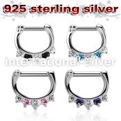 vsepqx14 straight barbells silver 925 septum
