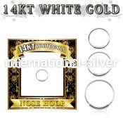 w14end gold seamless and segment rings nose piercing