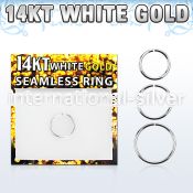 wsel18 seamless segment rings gold nose