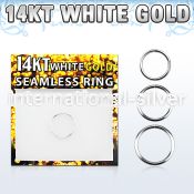 wsel20 seamless segment rings gold nose