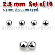 xbal25xs loose body jewelry parts surgical steel 316l belly button