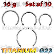 xucb16g loose body jewelry parts titanium g23 implant grade belly button