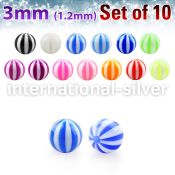 xuvbe3 loose body jewelry parts acrylic body jewelry belly button