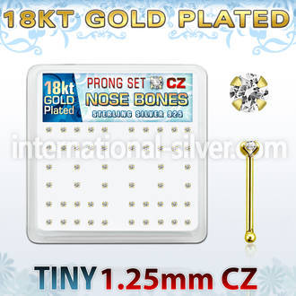 18bz12xc nose bone silver 925 nose