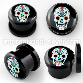 afpz plugs gauges acrylic body jewelry ear lobe
