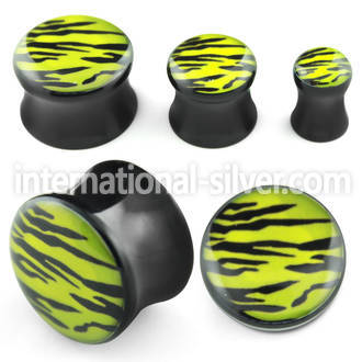 apgs plugs gauges acrylic body jewelry ear lobe