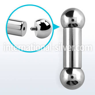 bb00 straight barbells surgical steel 316l tongue