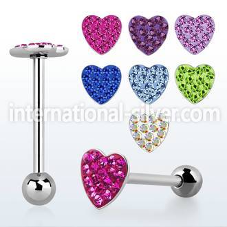 bbmtj5 straight barbells surgical steel 316l tongue