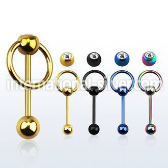 bbtcsl straight barbells anodized surgical steel 316l tongue