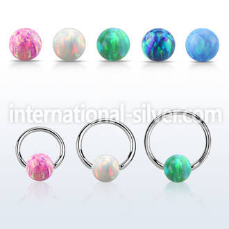 bcr18o6 hoops captive rings surgical steel 316l nose