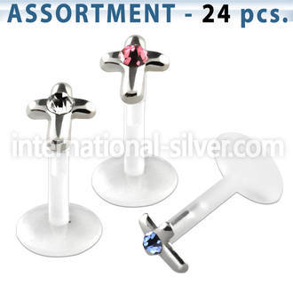 blk182 labrets lip rings bioflex ptfe belly button