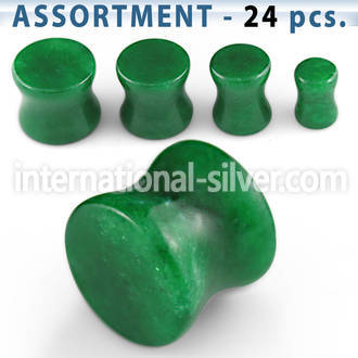 blk273 plugs gauges organic body jewelry ear lobe