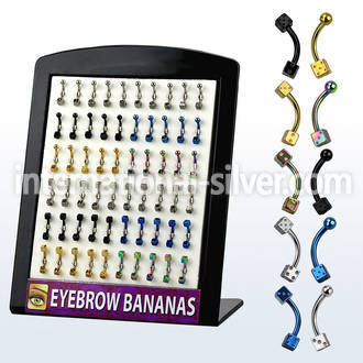 bredi micro curved barbells anodized surgical steel 316l eyebrow