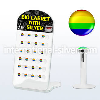 brlbi25 labrets lip rings bioflex ptfe labrets chin