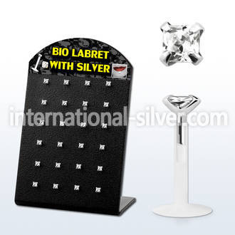 brlbi29 labrets lip rings bioflex ptfe labrets chin