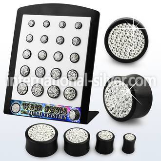 brpg170 plugs gauges organic body jewelry ear lobe
