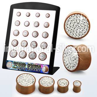 brpg172 plugs gauges organic body jewelry ear lobe