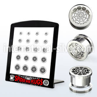brpg91 tunnels gauges surgical steel 316l ear lobe