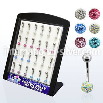 brubn4 belly rings titanium g23 implant grade belly button