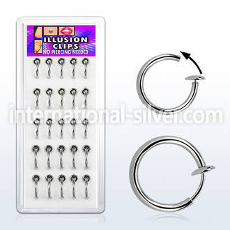 bxclp2 fake illusion body jewelry others nose