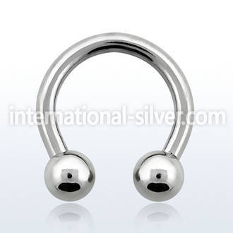 cbr12s horseshoes surgical steel 316l belly button