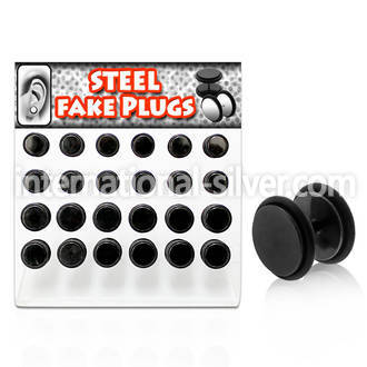dacb61 cheaters  illusion plugs and tapers anodized surgical steel 316l belly button