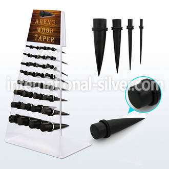 dapg66 tapers organic body jewelry ear lobe