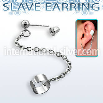 er246 fake illusion hoops surgical steel 316l belly button
