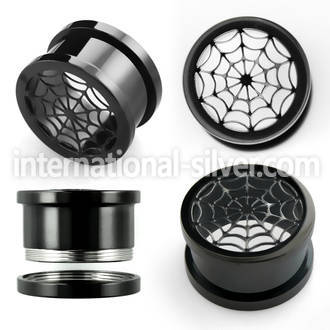ftspw tunnels gauges anodized surgical steel 316l ear lobe