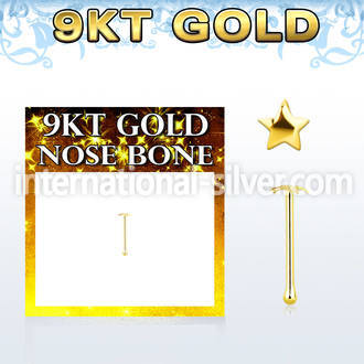 g9bst nose bone gold 