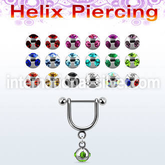 heud5 micro curved barbells surgical steel 316l helix