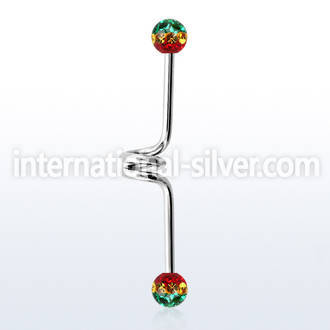 incfr5r straight barbells surgical steel 316l 