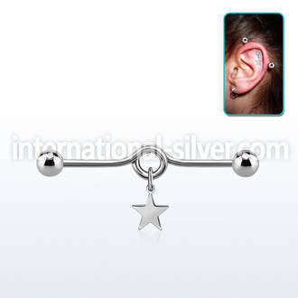 indd20 surgical steel belly bananas helix piercing
