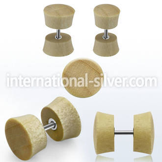 ipcro cheaters  illusion plugs and tapers organic body jewelry ear lobe