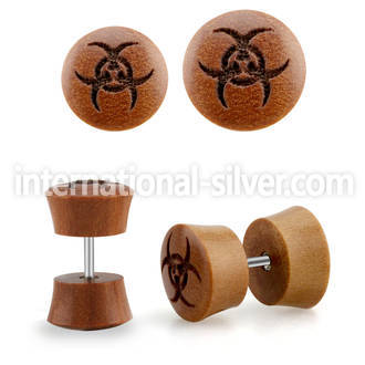 iplswc cheaters  illusion plugs and tapers organic body jewelry ear lobe