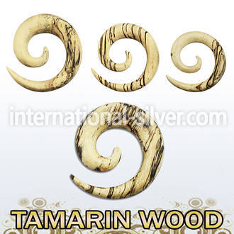iptm tapers organic body jewelry ear lobe
