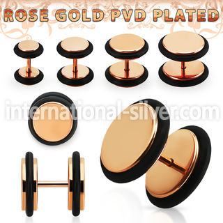 ipttr cheaters  illusion plugs and tapers anodized surgical steel 316l ear lobe