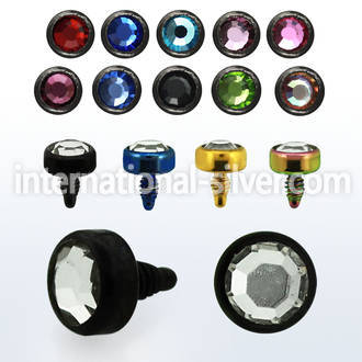 itjf3 dermals anodized surgical steel 316l belly button