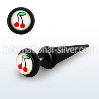 ivtpl4 cheaters  illusion plugs and tapers acrylic body jewelry belly button
