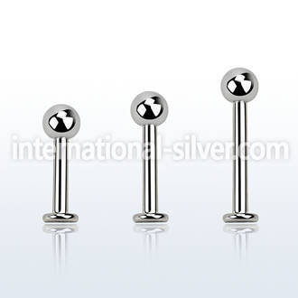 lbb4 labrets lip rings surgical steel 316l labrets chin