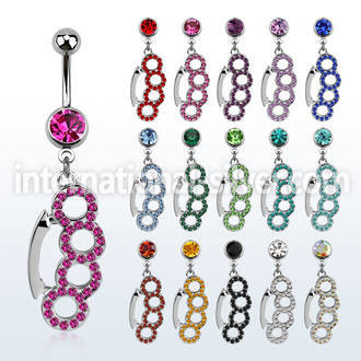 mcd431 belly rings surgical steel 316l belly button
