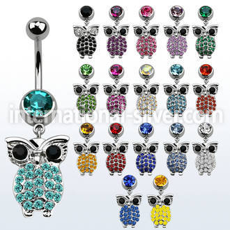 mcd451d belly rings surgical steel 316l belly button