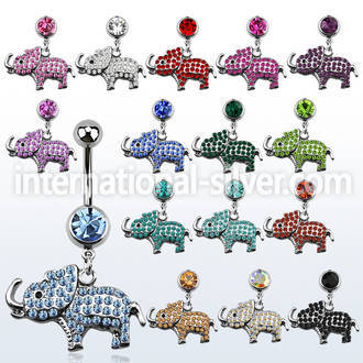 mcd457 belly rings surgical steel 316l belly button