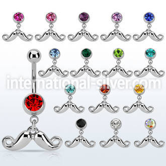 mcd519 belly rings surgical steel 316l belly button