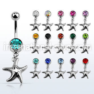 mcd727 belly rings surgical steel 316l belly button