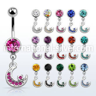 mcd734 belly rings surgical steel 316l belly button