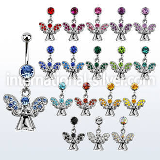 mcdang2 belly rings surgical steel 316l belly button